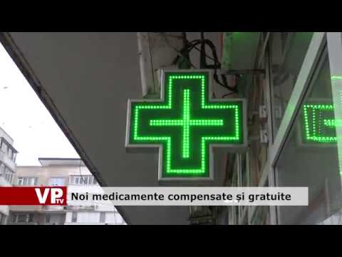 Noi medicamente compensate și gratuite