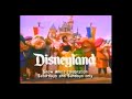 Disneyland Snow White Celebration Disneyland Commercial May 1987