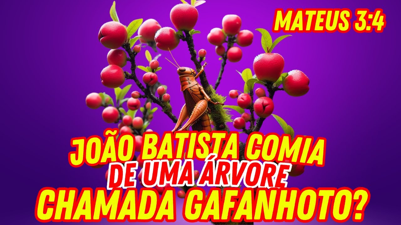 VOCÊ CONHECE A ÁRVORE QUE SE CHAMA GAFANHOTO?