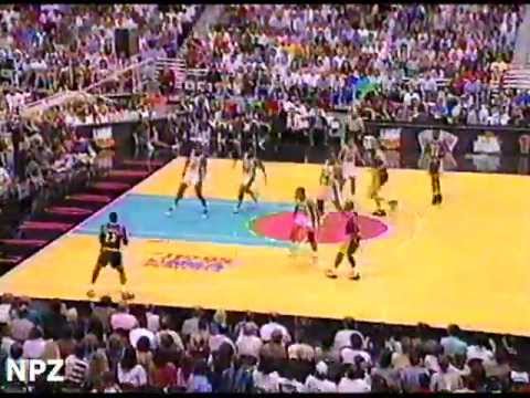 Lakers @ Spurs, 95 Semis (1 of 2) (CHICK HEARN)