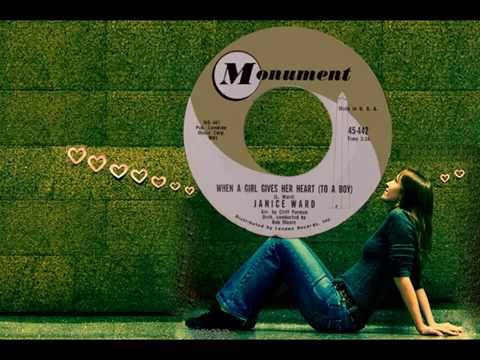 JANICE WARD - When a Girl Gives Her Heart (To a Boy) 1961 Teener
