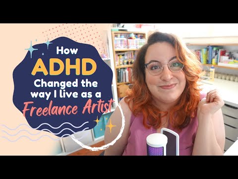 How ADHD changed the way I work as Freelance Illustrator