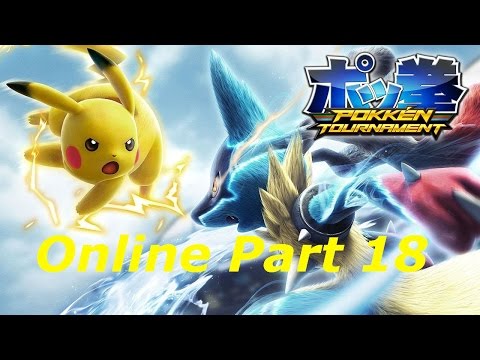 Pokken Tournament Online Match 18 - Doing What Must Be Done To Win