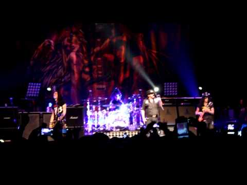 Slash en Boston con Lemmy Kilmister