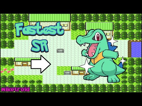 Shiny Hunting Tutorial - The Most OPTIMAL Way to SR for Totodile in Gold/Silver/Crystal