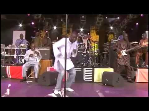 Youssou N'Dour (Senegal), 'Birma,'  Live 8, Cornwall  UK, 2005