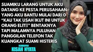 Download lagu 'JANGAN DATANG BIKIN MALU!' SUAMI MELARANGKU DATANG KE PESTA PERUSAHAAN - TAPI MALAMNYA KUBUAT DIA.. mp3