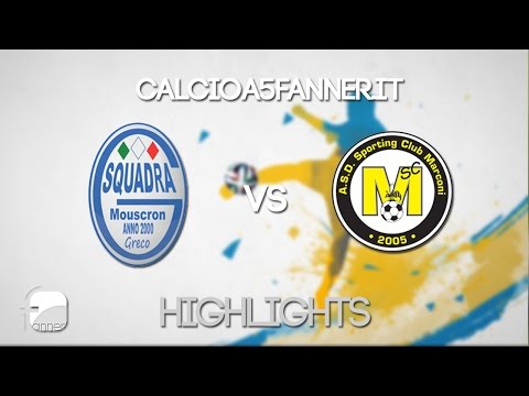 Squadra Mouscron 3-0 Sporting Club Marconi | Montesilvano Futsal Cup | Highlights