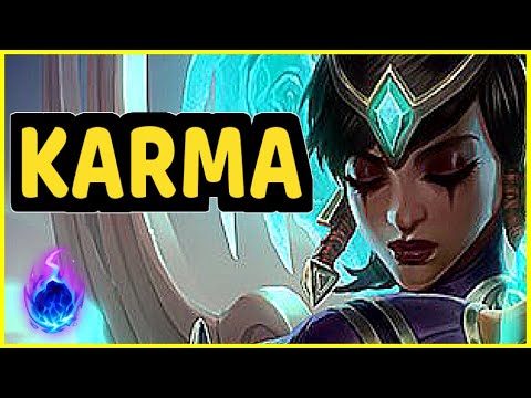 KARMA VS PYKE SUPPORT GAMEPLAY CHALLENGER I