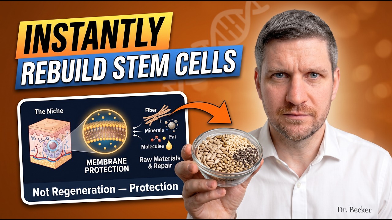 7 Best Seeds That Rebuild STEM CELLS Naturally (Science Backed)