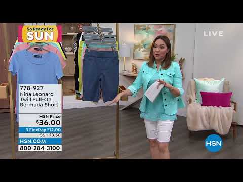 HSN | Nina Leonard Fashions 03.30.2022 - 11 PM