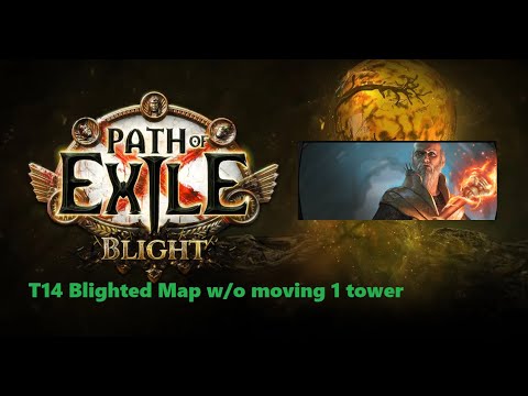 Path of Exile 3.10 DSC - SB Archmage Hiero Blighted Map without moving