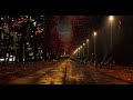 10 HOURS Quiet Night In The Park Of Rain Falling Down The Night Alleys Puddles And Fallen Leaves