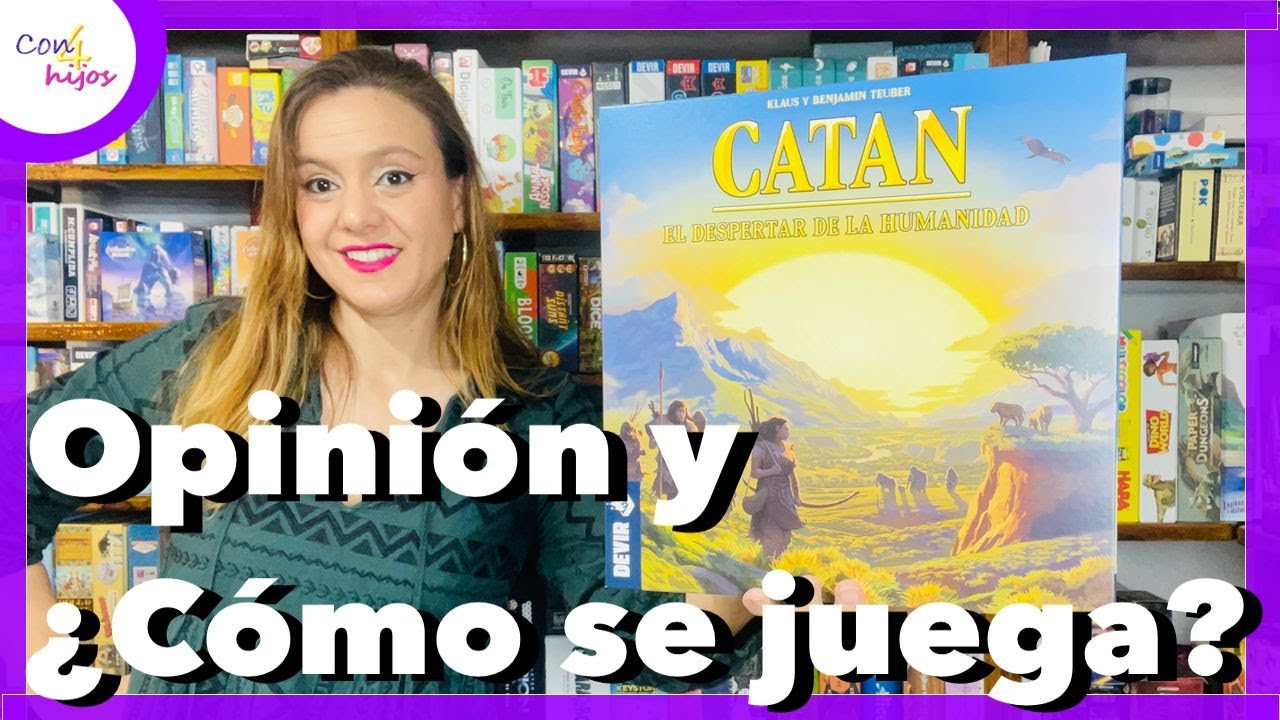 CATAN: EL DESPERTAR DE LA HUMANIDAD (Devir) Opinión y ¿Cómo se juega?