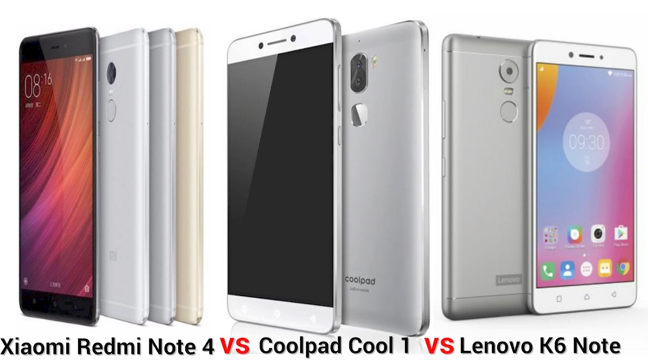 Comparison: Coolpad Cool 1 VS Lenovo K6 Note VS Xiaomi Redmi Note 4 | Digit.in