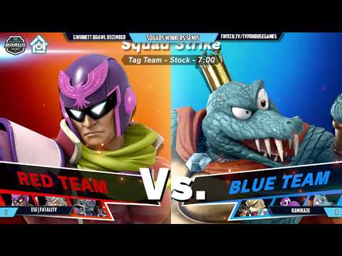 Gwinnett Brawl December 2018 - ESE| Fatality vs  Kamikaze - Squad Strike Winner Semis