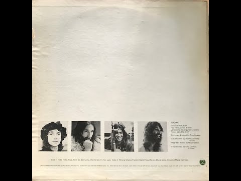 "FOGHAT 2" BEARSVILLE LP BR 2136 P. 1973 USA FULL ALBUM