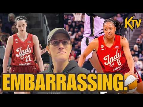 FIRE Stephanie White Aliyah Boston STEALING 6 MILLION$ Caitlin Clark Indiana Fever LOSE vs Valkyries