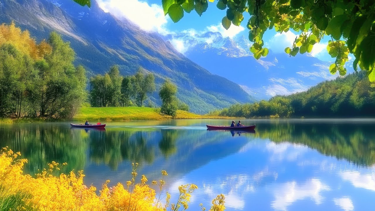 Calms the Nervous System and Deeply Relaxing 🌿 Soothing piano and the whispers of the forest