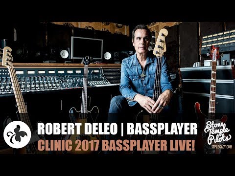 ROBERT DELEO (CLINIC 2017 BASSPLAYER MAGAZINE) STONE TEMPLE PILOTS BEST HITS