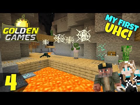 silentwisperer - DIAMOND HUNTING! Golden Games UHC Ep4! Ultra Hardcore Minecraft