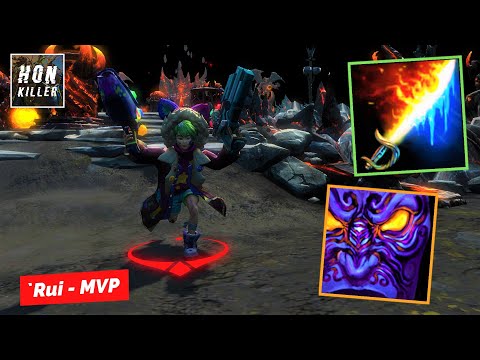 HoN Flint Beastwood DAWNBRINGER with ELDER PARASITE - MVP