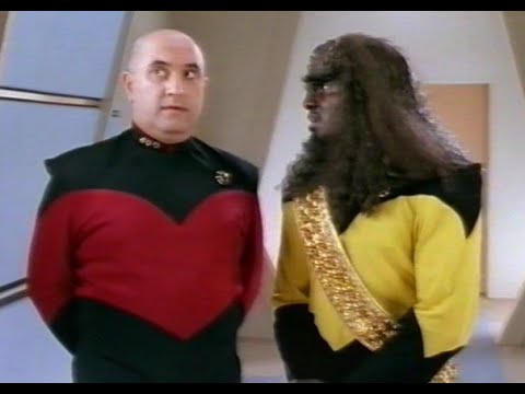 Alexei Sayle Star Trek the Next Generation Sketch