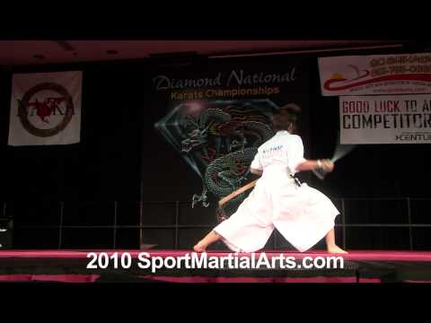 Audrie Donihoo - Traditional Weapons Grands - Diamond Nationals 2010
