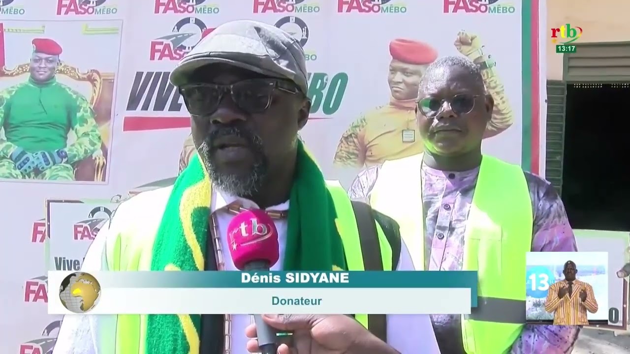 Faso Mèbo : Dénis Sidyané, Burkinabè vivant au Sénégal fait don de 3 tonnes de ciment à l’initiative