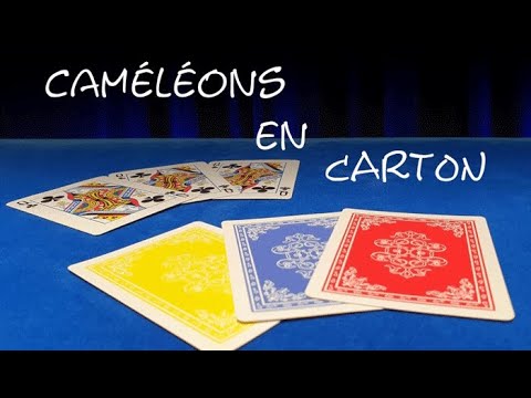 Voir la vidéo Cameleon En Carton - Philippe Molina