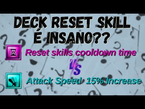 Deck Buff Reset Skill ou AS 15%?? - Digimon Masters Online