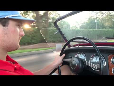 1962 Triumph TR3 Driving