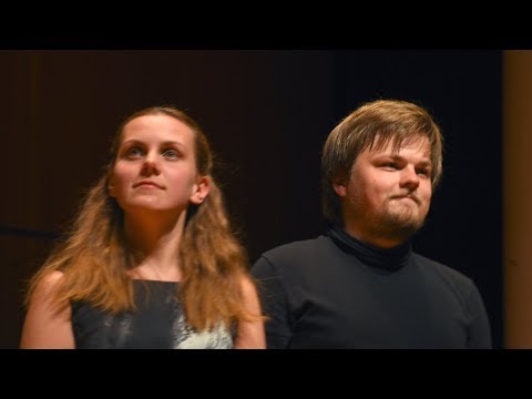Polina Rendak & Mikhail Dubov play Medtner - Russian Round Dance (Cape Town, 2018)