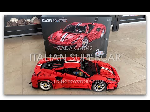 Alt Blocks Cada C61042 Italian Supercar Alt-Lego Bricks Review