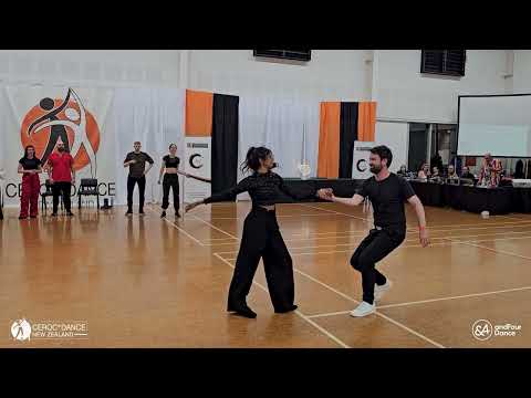 Advanced A Rapidifire Freestyle - Final - Ceroc Modern Jive - CNZ Champs