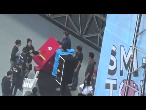 Fancam | 141018 EXO Sehun,TAO,Xiumin - Loving You Rehearsal @SMTOWN Concert in Shanghai 2014