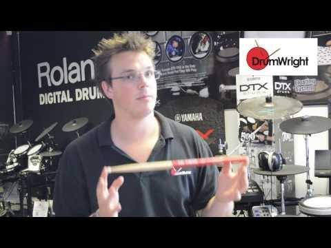 DrumWright Quick Guide to Vic Firth 5A Vic Grip Drum Sticks