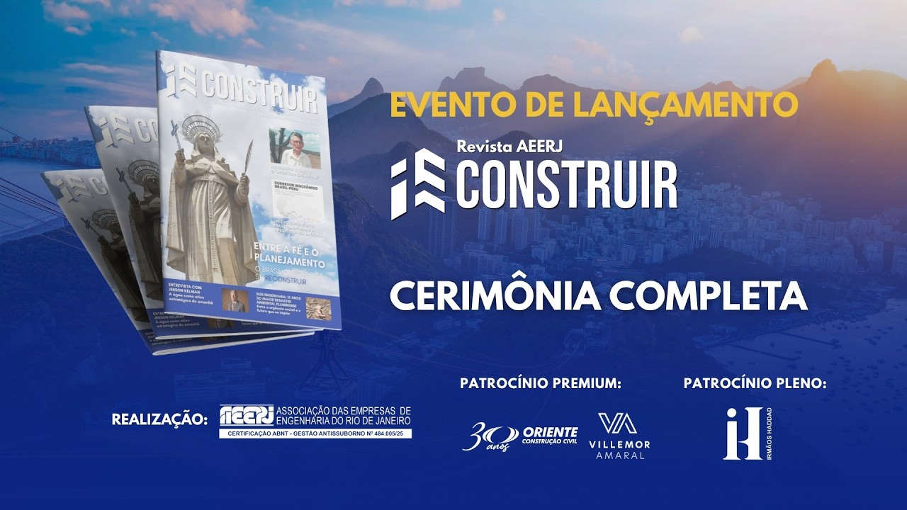 Revista Construir - Lançamento