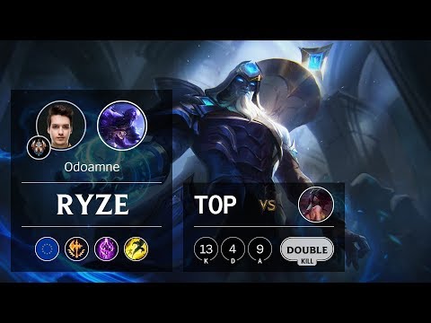 Ryze Top vs Akali - EUW Challenger Patch 9.23