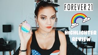 Forever 21 Rainbow Highlighter Review