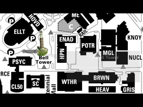 Purdue Campus Map