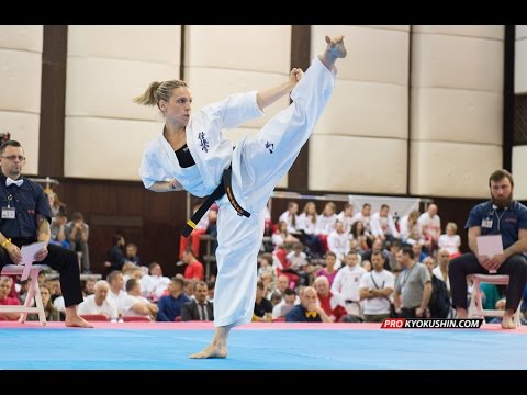 IKO EC 2016. Women Kata Champion Demonstration - Elsa Alvarez (Spain)