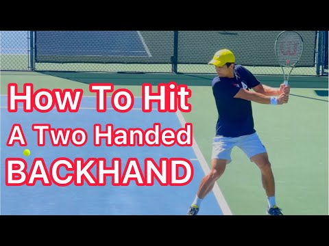 How To Hit A Two Handed Backhand (Tennis Technique Explained)