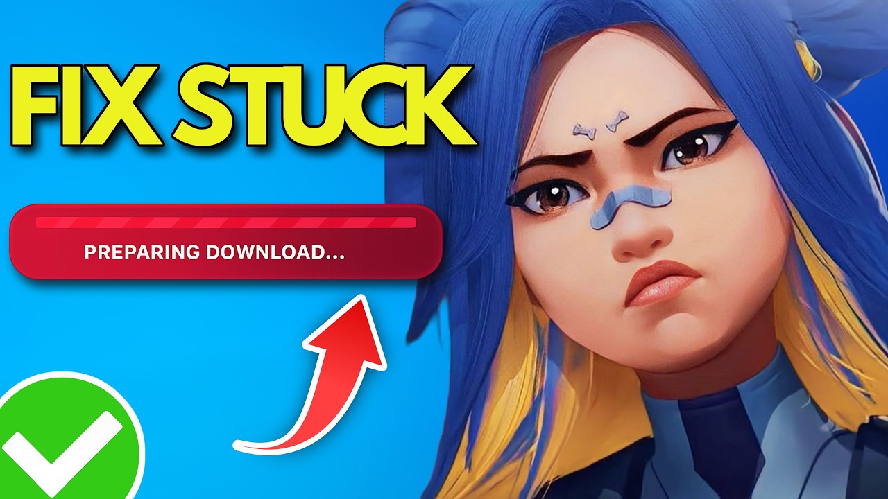 How to Fix Valorant Stuck at Preparing Download Screen - NEW 2026🎮 🔥