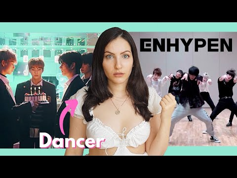 DANCER FIRST reaction to ENHYPEN (엔하이픈) 'Drunk-Dazed' MV and Dance Practice