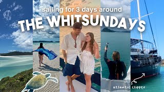 3 DAYS IN THE MOST BEAUTIFUL PLACE ON EARTH 🛥️🌴🐠 Sailing around the Whitsundays Islands #AusVlog8