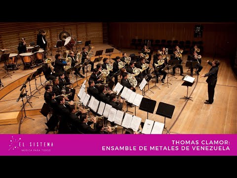 Thomas Clamor dirige al Ensamble de Metales de Venezuela - Venezuelan Brass Ensemble
