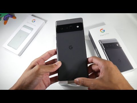 Google Pixel 6 Pro Unboxing! (Stormy Black)