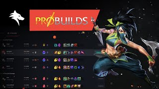 ProBuilds - Build like a pro, win like a pro