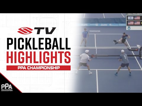Perfectly Timed Erne Pickleball Highlight - PPA Championships Men's Doubles Gold Medal Match